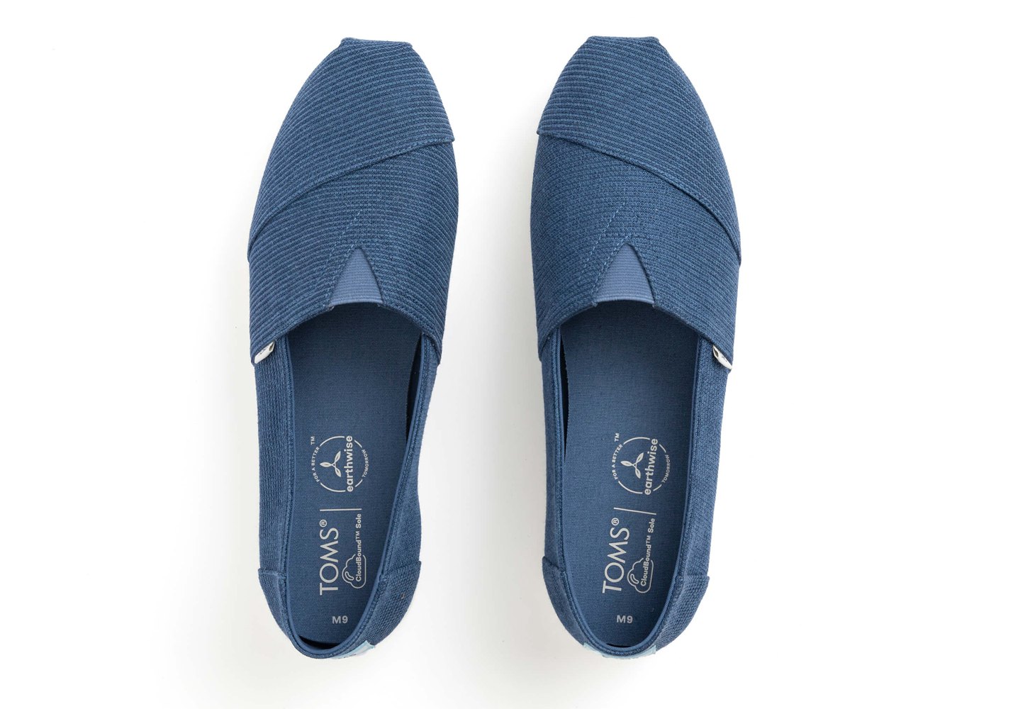 Toms Alpargata REPREVE Our Ocean® Espadrille Blue - Mens - 32694-IXUS